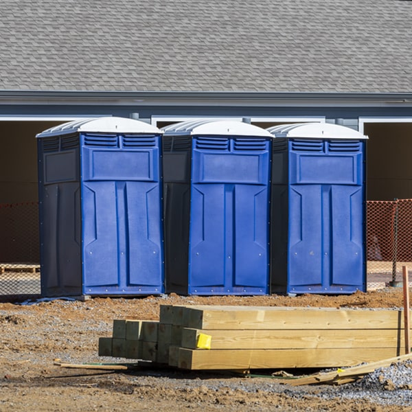 how do you dispose of waste after the porta potties have been emptied in Mokuleia